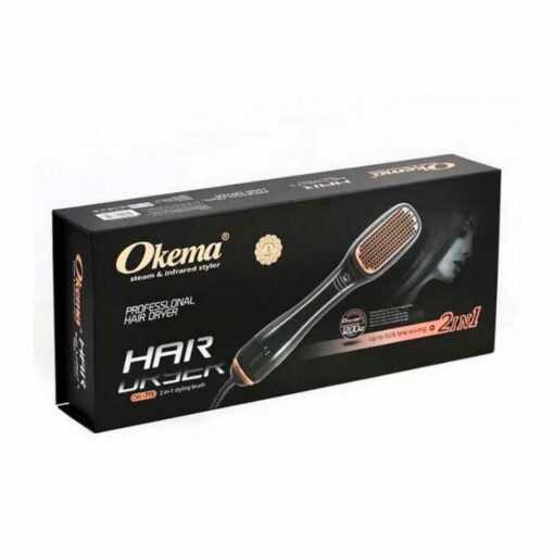 Okema OK715 Professional Hair Styler and Dryer 2 in 1