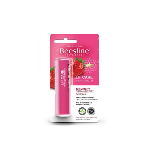 Stick with Beesline Glitter Strawberry lip balm