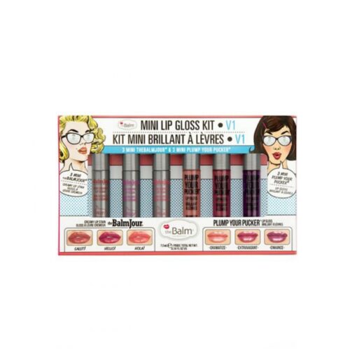 The Balm lip gloss kit