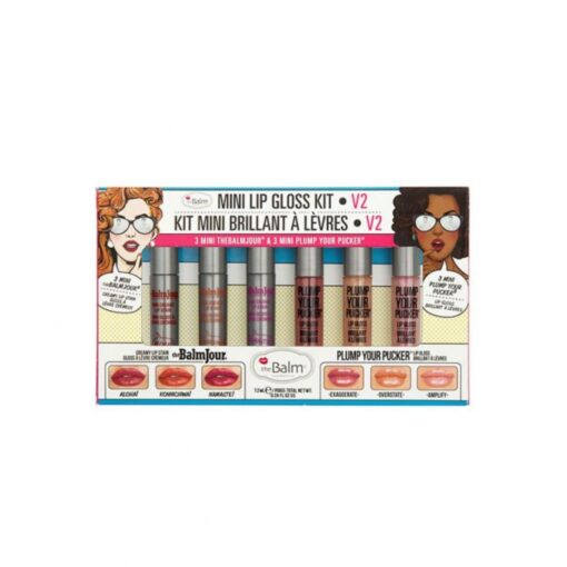 Mini The Balm Lip Gloss Kit