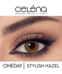 Celéna daily colored contact lenses Stylish Hazel