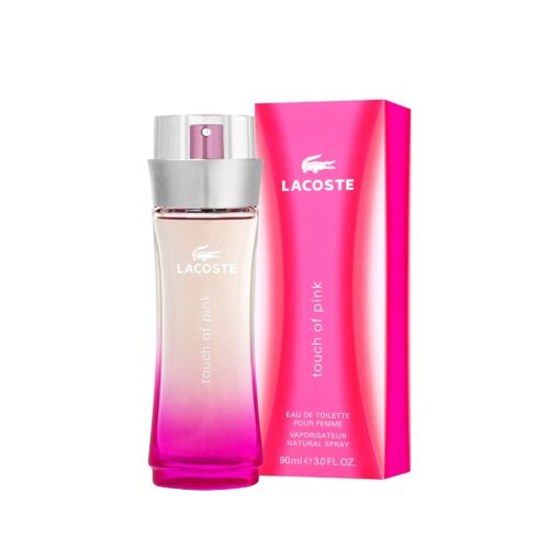 Touch of Pink Eau de Toilette by Lacoste for Women 90 ml