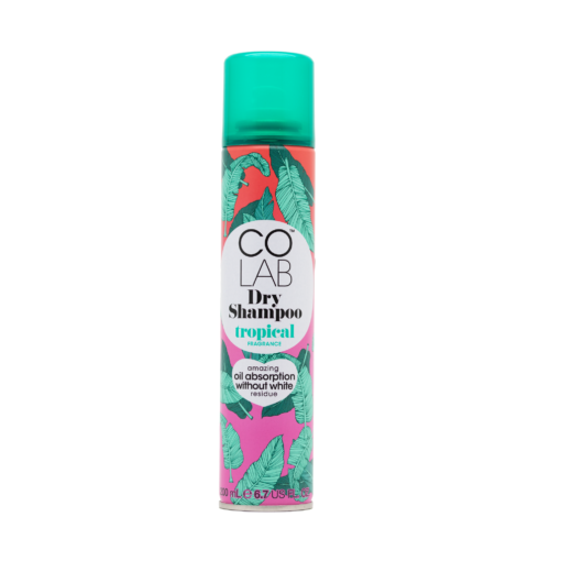 Colab Dry Shampoo Invisible Tropical Fragrance for Women 200 ml