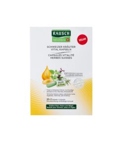 Rausch Swiss Herbal Vitality Capsules 60 capsules