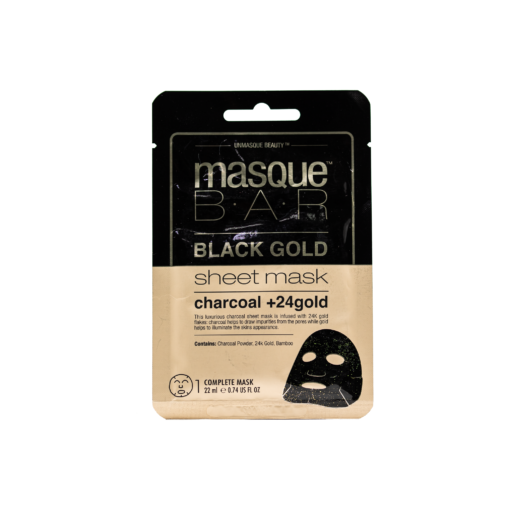 Masque Bar Black Gold Sheet Mask 22 ml
