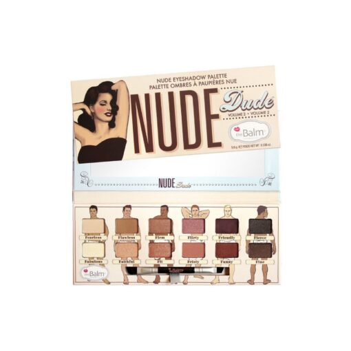 The Balm Nude Dude Eyeshadow Palette 12 Colors
