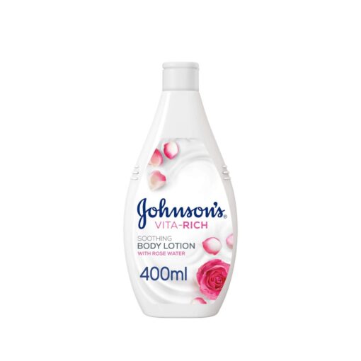 Johnson's Vita-Rich Body Lotion with Rose Water 400 ml