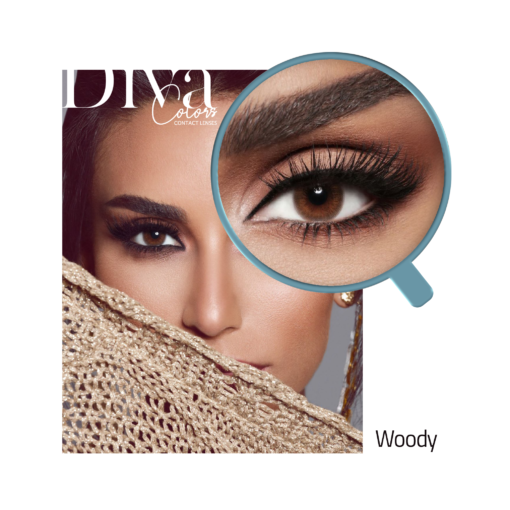 Diva contact lenses color Woody
