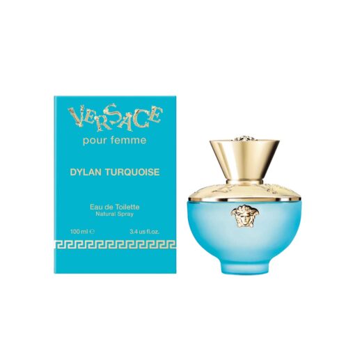 Versace Pour Femme Dylan Turquoise Eau de Toilette for Women 100 ml
