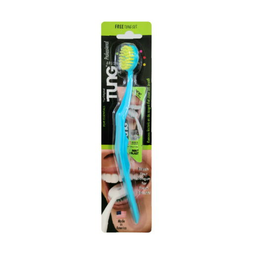 Tung Brush Tongue Cleaner for Fighting Bad Breath