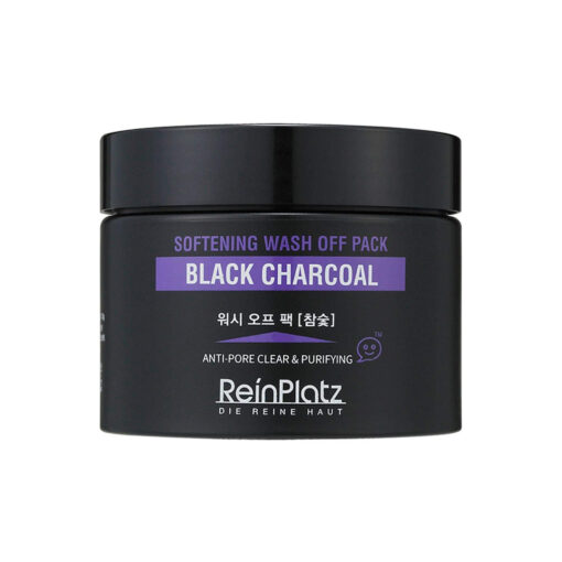 ReinPlatz Wash Off Mask Black Charcoal, 100 g
