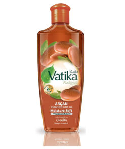 Vatika Argan Hair Oil for Moisture Soft Hair, 300 ml