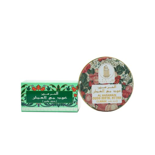 Al-Harameen Incense Oud with fragrance Large size 50 g