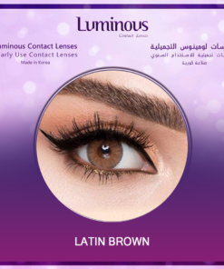 Luminous Latin Brown contact lenses