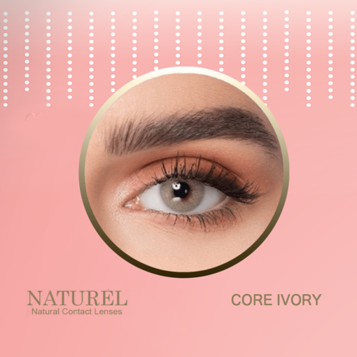 Natural contact lenses CORE IVORY