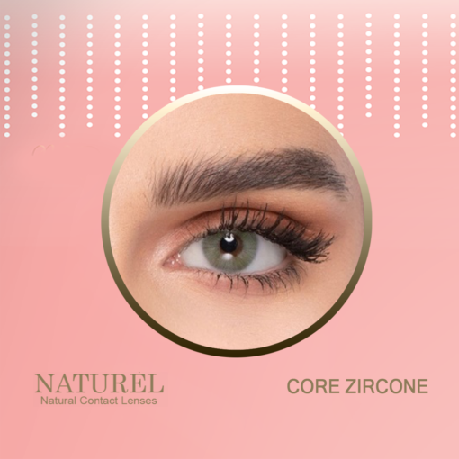 Natural Core Zircon lenses