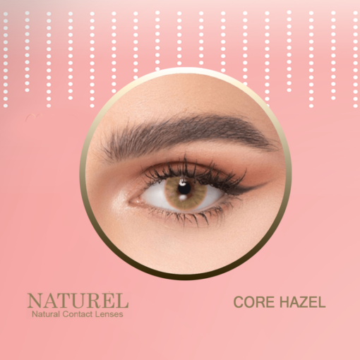 Natural Core Hazel Lenses