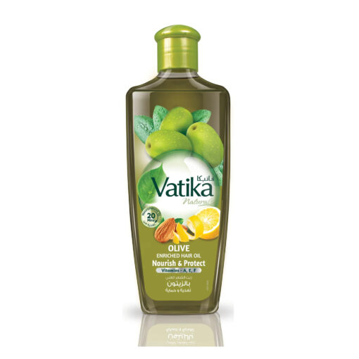 Vatika Olive Nourish & Protect Hair Oil, 300 ml
