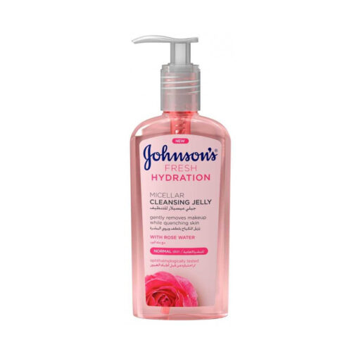 Johnson's Fresh Hydration Micellar Cleansing Jelly with Rose Water