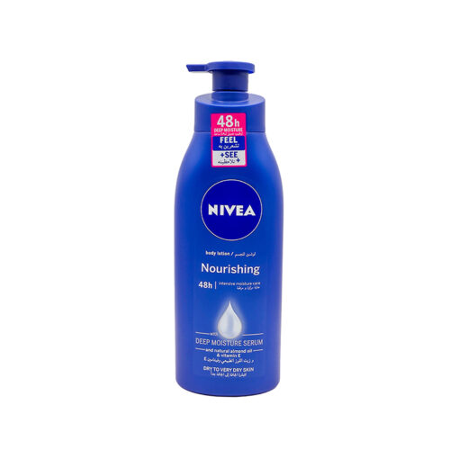 NIVEA Nourishing Body Lotion with Almond Oil for Extra Dry Skin, 625ml