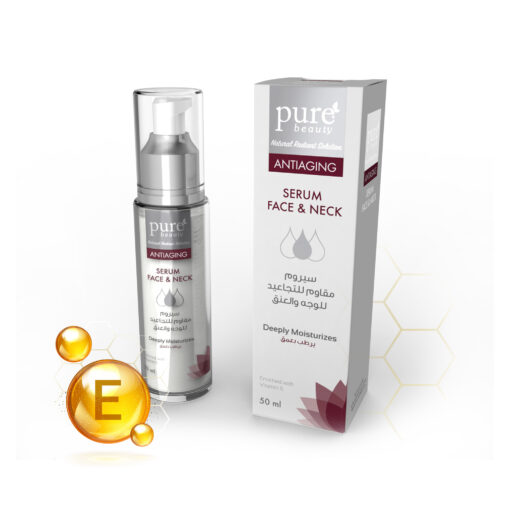 Pure Beauty Anti Aging and Wrinkle Serum for Face & Neck, 50ml