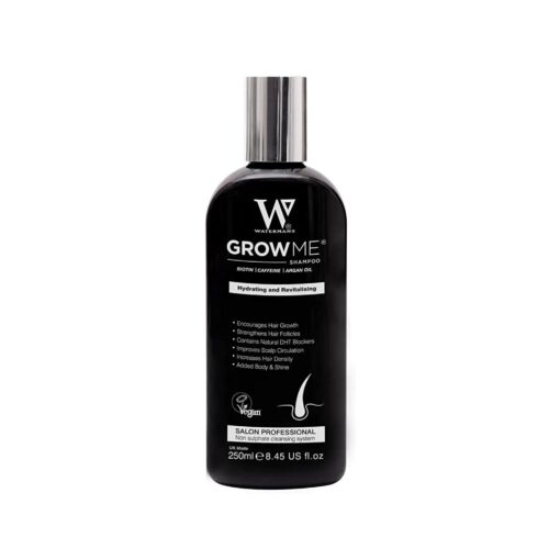 Grow me shampoo to strengthen hair follicles from Watermans 250 ml