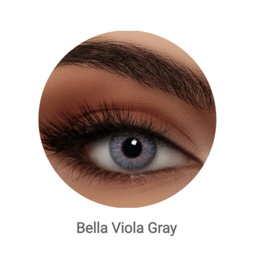 Bella Natural Viola Gray contact lenses