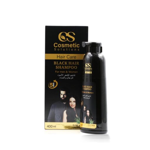 Cosmetics Solutions Black Hair Shampoo 400 ml
