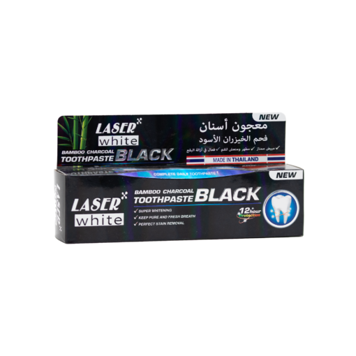 Laser White Black Bamboo Charcoal Toothpaste 100g