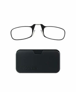 ThinOptics Rectangular Reading Glasses with a Lightweight Case +1.50