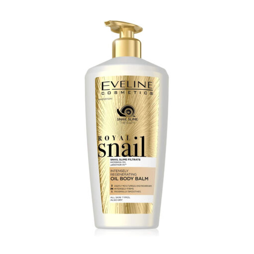 Eveline Royal Snail Regenerating Oil Body Balm, 350ml