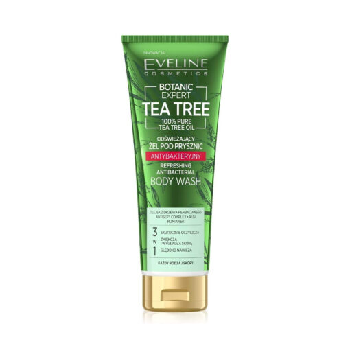 Eveline Botanic Expert Tea Tree Body Wash – Moisturizing and Antibacterial 250ml
