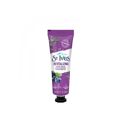 St.Ives Revitalizing Hand Cream With Acai Blueberry And Chia Seed Oil 30 ml