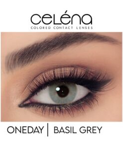 Celéna daily contact lenses BASIL GRAY