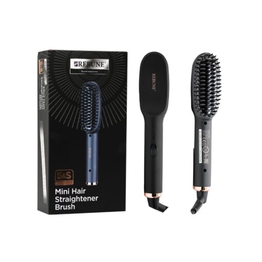 Rebune Mini Hair Straightener Brush RE-2098