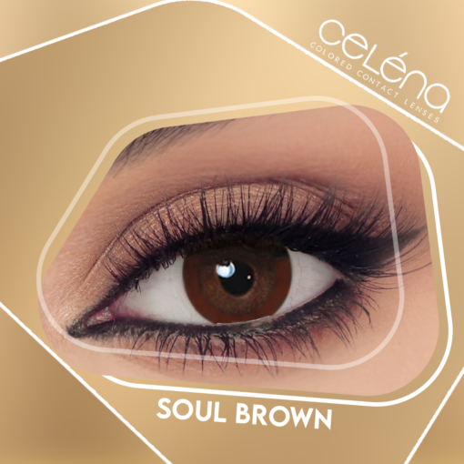 celena Define Soul Brown contact lenses