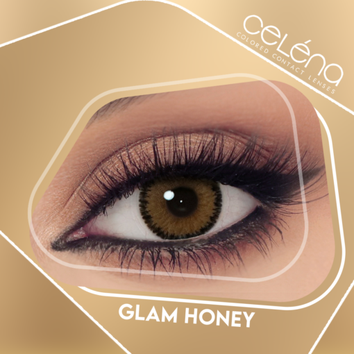 Celena Shaded Glam Honey contact lenses