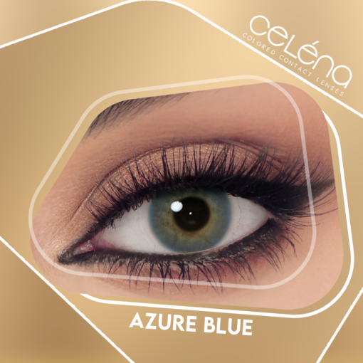 Celena Contact Lenses Natural Azure Blue