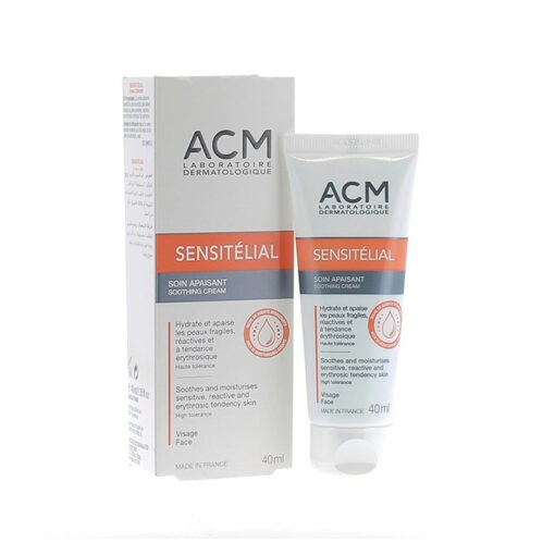 ACM Sensitileal Soothing Cream, Soothes and Moisturizes Sensitive Skin, 40ml