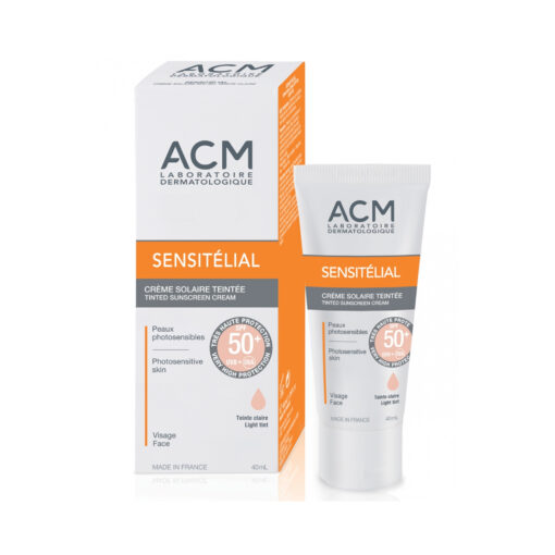 ACM Sensitelial Tinted Sunscreen Cream SPF 50+, 40ml