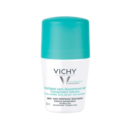Vichy Intensive Anti-Perspirant Deodorant Roll-On, 50ml