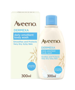 Aveeno Dermexa Daily Emollient Body Wash, 300 ml