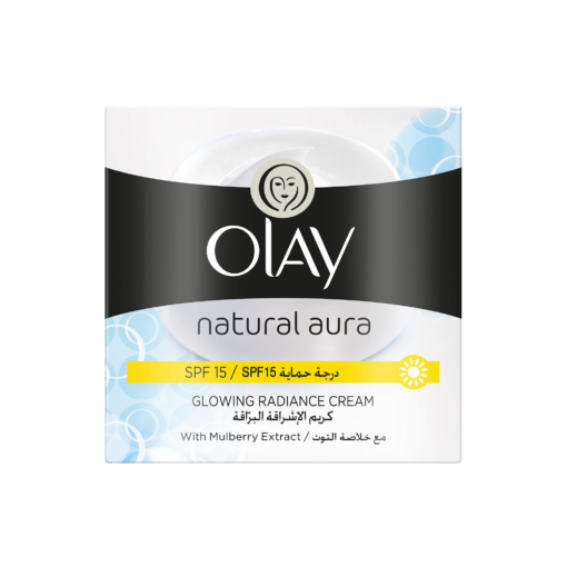 Olay Natural Aura Glowing Radiance Cream SPF15, 50g