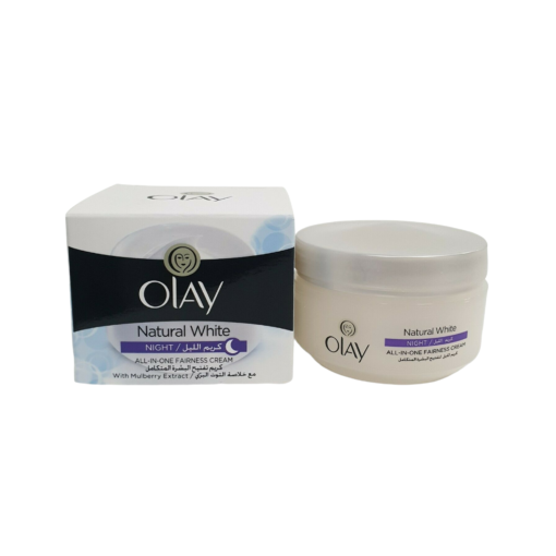 Olay Natural Aura All-In-One Radiance Night Cream, 50g