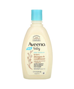 Aveeno Baby Daily Moisture 2-in-1 Shampoo & Conditioner, 354 ml