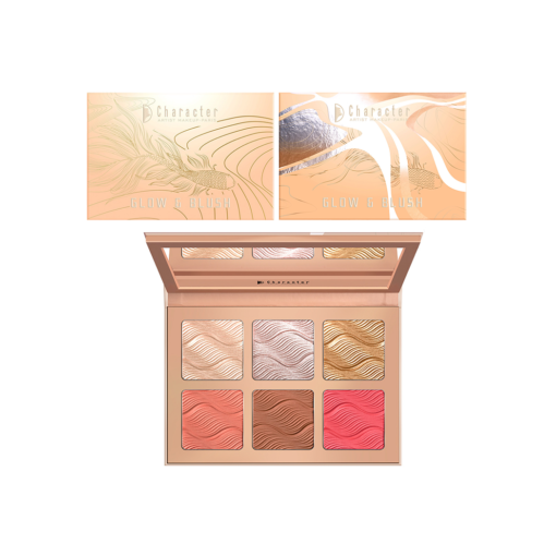 Character Palette Glow & Blush 6 Colors CBH002