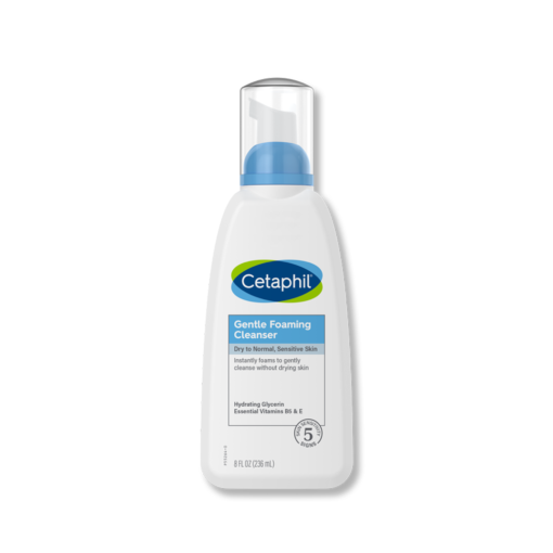 Cetaphil Gentle Foaming Cleanser Suitable for Sensitive Skin, 236ml