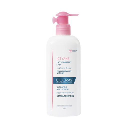 DUCRAY Ictyane Hydrating Body Lotion for Normal to Dry Skin, 400ml