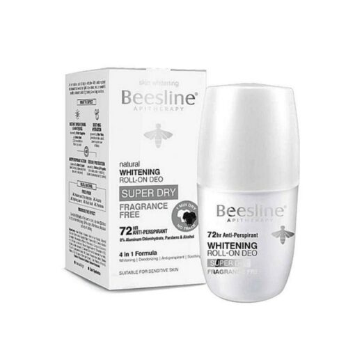 Beesline Roll-On Super Dry Fragrance-Free Skin Whitening 50 ml