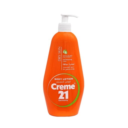 Creme 21 Body Lotion With Aloe Vera & Vitamin E For Dry Skin 600 ml